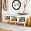 Safavieh Cricket Open Shelf Bench W/ Cushion