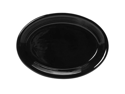 TUXTON CONCENTRIX OVAL PLATTER 11-1/2"X8-3/4", 12 PIECES