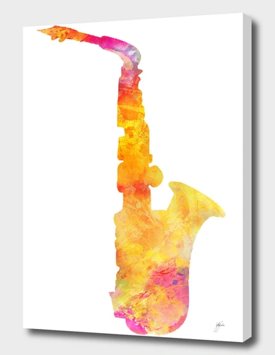 Curioos Saxophone In Yellow