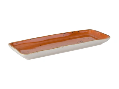TUXTON ARTISAN GEODE TRAY 13-3/4"X5"X1-1/4", 12 PIECES