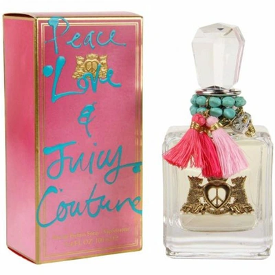 Elizabeth Arden Lcjcff40001 3.4 oz Eau De Parfum Juicy Couture Peace & Love - Women