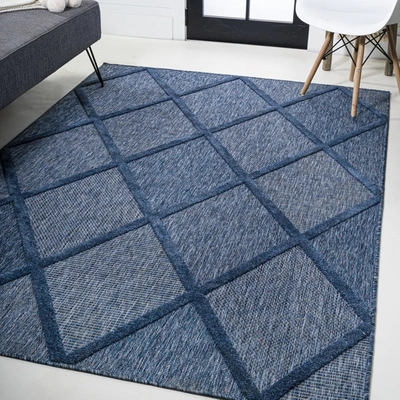 Jonathan Y Salines Diamond Trellis Indoor/outdoor Area Rug