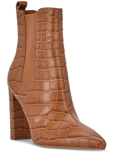Marc Fisher Ltd Garliss Pointed Toe Bootie In Brown