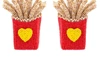 DEEPA GURNANI FRIES EARRINGS IN MULTI