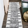 Jonathan Y Petra Stripe Geometric Shag Area Rug