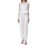 JONATHAN SIMKHAI ABILENE PARACHUTE TOP IN WHITE