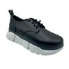 Mcm New  Men's Black Leather Platform Sneaker In Black