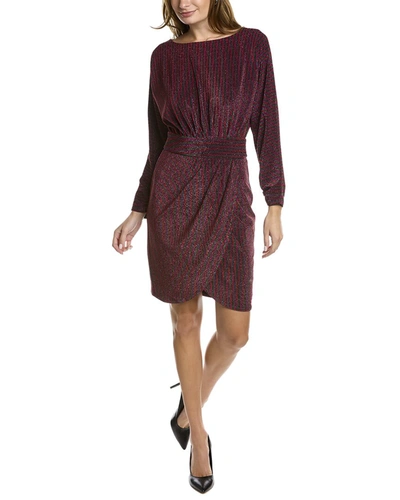 Trina Turk Concoction Blouson Dress In Red