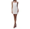 Simkhai Artemis Mini Shift Dress In White