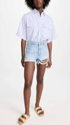 DL1961 - WOMEN'S EMILIE HIGH RISE VINTAGE SHORTS IN FOUNTAIN