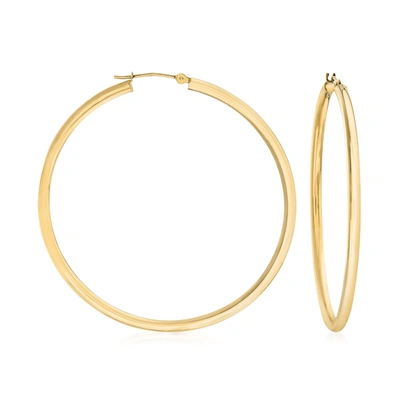 Ross-simons 2.5mm 14kt Yellow Gold Hoop Earrings