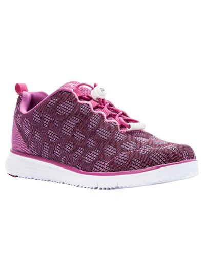 Propét Travelfit Womens Low Top Fitness Casual And Fashion Sneakers In Purple