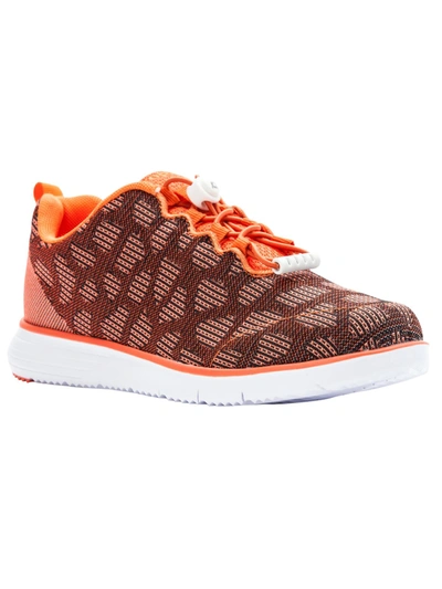 Propét Travelfit Womens Low Top Fitness Casual And Fashion Sneakers In Orange