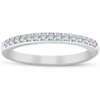 Pompeii3 1/4ct Diamond Wedding Ring 10k White Gold In Multi