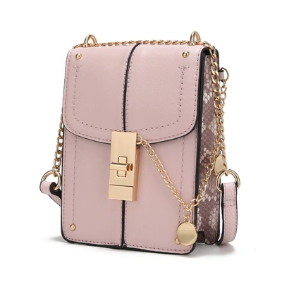 Mkf Collection By Mia K Iona Crossbody Handbag For Women's In Pink
