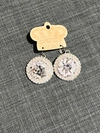 ART BY AMY LABBE CIRCLE EARRINGS IN CRYSTAL