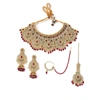 SOHI MULTI COLOR KUNDAN GOLD PLATED NECKLACE SET