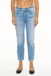 Pistola Monroe High Waist Crop Cigarette Jeans In Multi