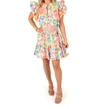 Emily Mccarthy Maggie Dress In Candy Cheetah In Multi