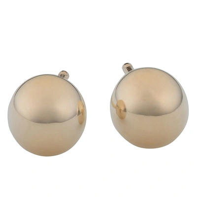 Fremada 10k Yellow Gold High Polish 6mm Stud Ball Earrings