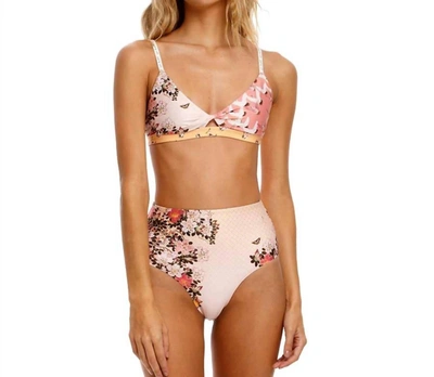 Agua Bendita Alicia Zola Reversible Bottom In Multi In Pink