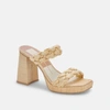 Dolce Vita Ashby Sandal In Beige