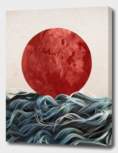 Curioos Sunrise In Japan In White