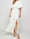 SEE AND BE SEEN THE NIGHT WE MET MAXI DRESS IN WHITE