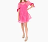 EMILY MCCARTHY BELLA DRESS IN FUCHSIA CHEETAH