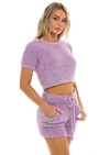 JMP THE LABEL UNWIND CROP TOP LAVENDER