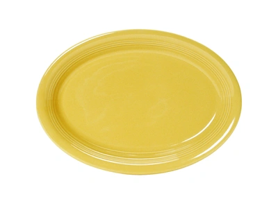 TUXTON CONCENTRIX OVAL PLATTER 11-1/2"X8-3/4", 12 PIECES
