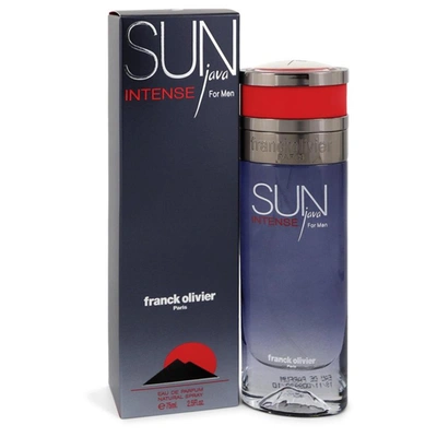 Franck Olivier 551866 2.5 oz Sun Java Intense Cologne Eau De Parfum Spray For Men