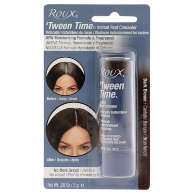Roux Tween Time Instant Root Concealer Stick - Dark Brown By  For Unisex - 0.28 oz Concealer