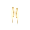 Rs Pure Ross-simons 14kt Yellow Gold Threader Earrings In Gold