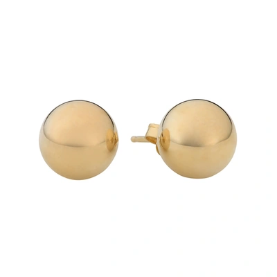 Fremada 14k Yellow Gold Ball Earrings (6 Mm)