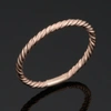 Fremada 14k Rose Gold High Polish Twisted Style Ring In Gold