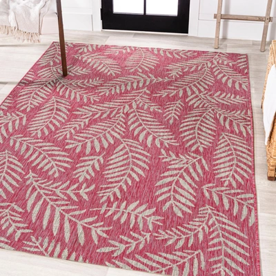 Jonathan Y Nevis Palm Frond Indoor/outdoor Area Rug
