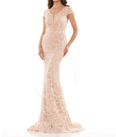 Rina Di Montella Rd2803 In English Rose In Beige