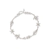Ross-simons Sterling Silver Sealife Anklet In Silver