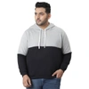 INSTAFAB PLUS MEN FULL SLEEVE HOODED SWEATSHIRT