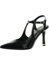 Unlisted Kenneth Cole Romi Ankle Sling Womens Pointed Toe Ankle Strap Slingback Sandals In Black