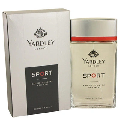 Yardley 302518 3.4 oz Sport Edt Spray For Men In White