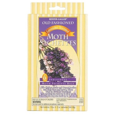 Willert Home Products Willert 2112.6t 12 oz Reffer-galler Moth Tek Lavender Scented Moth Ball Packets In Purple