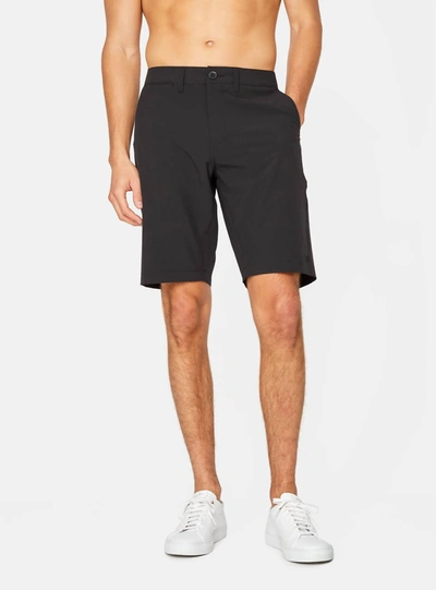 7DIAMONDS MOMENTUM HYBRID SHORT IN BLACK