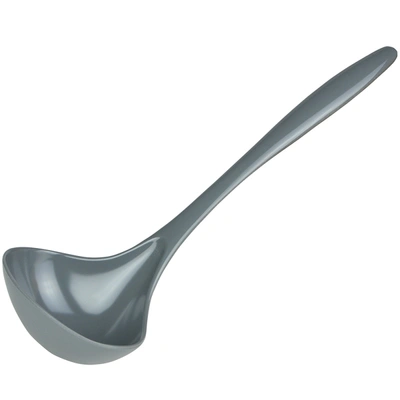 Gourmac 11.25-inch Melamine Soup Ladle In Grey