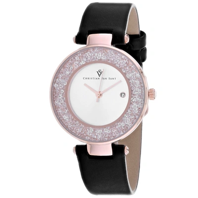 Christian Van Sant Women's Silver Dial Watch