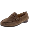 Array Harper Womens Solid Moc Toe Loafers In Grey