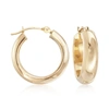 Ross-simons 14kt Yellow Gold Small Hoop Earrings In Gold
