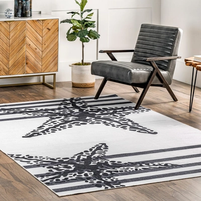 Nuloom Starfish Machine Washable Area Rug