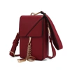 Mkf Collection By Mia K Hannah Crossbody & Wristlet Handbag In Red